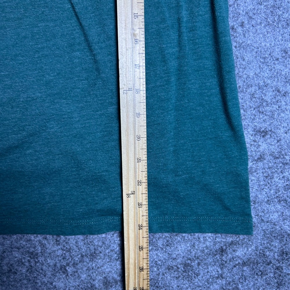Aeropostale Classic Crew NYC Graphic T-Shirt Teal Green Y2K Skater Size Large - Picture 5 of 5